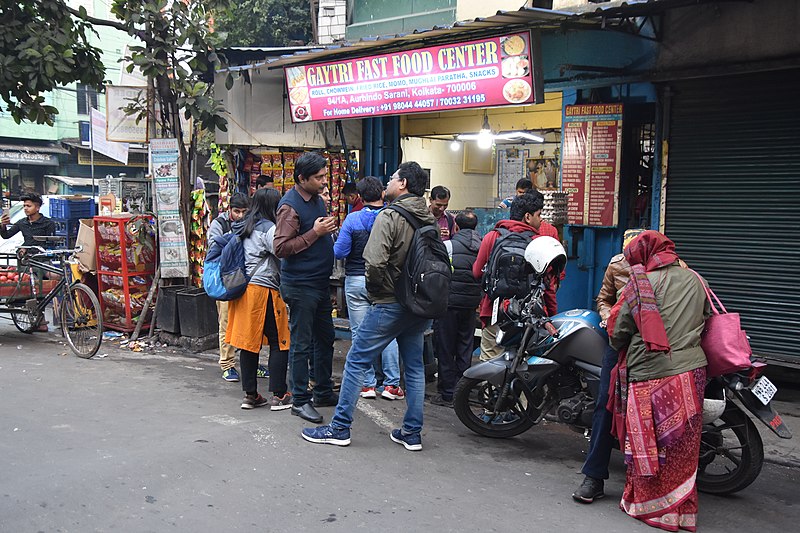 File:Refreshment On Street - West Bengal Wikimedians AGM - Kolkata 2020-01-05 5822.JPG