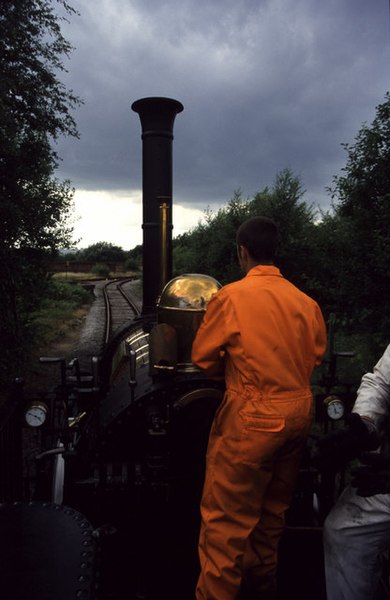 File:Replica Planet locomotive on GMMSI demo line - geograph.org.uk - 356151.jpg