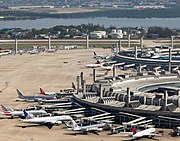 巴西的里約熱內盧加利昂國際機場