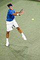 Federer izvodi forehand