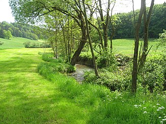 The Rohrachtal between Windischhausen and Wettelsheim