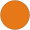 a circle of orange