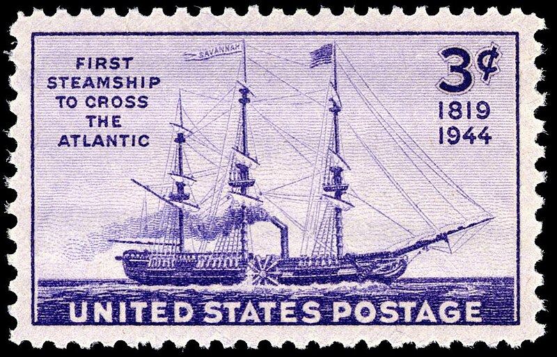 File:SS Savannah, 1944 issue.jpg