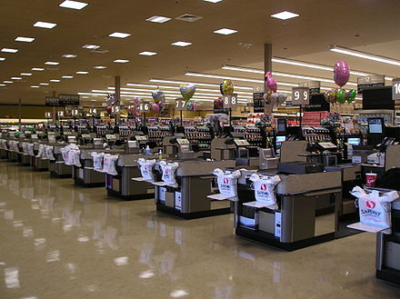 Safeway "Lifestyle" look front end checkouts