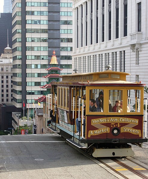 File:San Francisco Cable Car at Chinatown.jpg