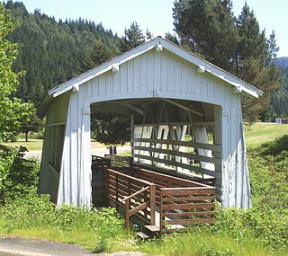 Sandy Creek Bridge historic bridge in Oregon, USA