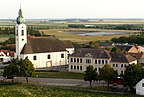 Pamhagen, Burgenland, Austria - Widok z hotelu - V