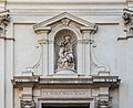 * Nomination Sculpture on the frontal facade of the Santa Maria della Scala church in Rome, Lazio, Italy. (By Krzysztof Golik) --Sebring12Hrs 17:30, 5 June 2021 (UTC) * Promotion  Support Good quality, beautiful motif! --Radomianin 19:02, 5 June 2021 (UTC)