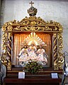 Arca Tritunggal Mahakudus yang diilhami lukisan Fridolin Leiber, Kuasi Paroki Santísima Trinidad, Kota Malolos, Filipina[13]