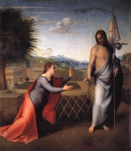 Noli me tangere (c. 1510) by Andrea del Sarto Sarto, Andrea del - Noli me tangere - c. 1510.jpg