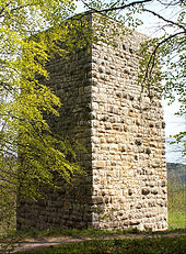 Aussichtsturm auf dem Gelände der ehemaligen Schalksburg