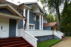 Ostrovsky's Schelykovo house, now a museum