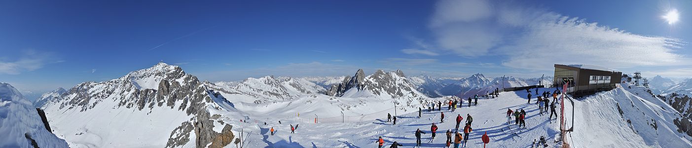 View from the Schindlerspitze