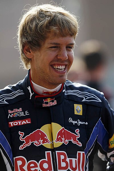 Sebastian Vettel won four consecutive Formula One championships while driving for Red Bull Racing.