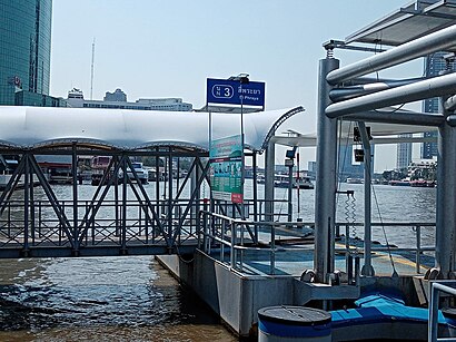 How to get to ท่าเรือสี่พระยา with public transit - About the place