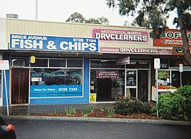 Signs - Brice Avenue Fish & Chips, Mooroolbark Drycleaners.jpg