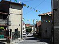 Panorama di Sillano, Toscana, Italia