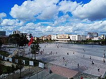 Skanderbeg square from the Municipality building rooftop.jpeg