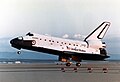 Discovery lander etter sin første ferd, STS-41-D