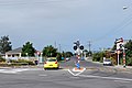 English: The New Zealand State Highway 1 crossing at Spring Creek, New Zealand