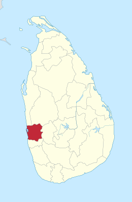 Sri Lanka districts Gampaha.svg