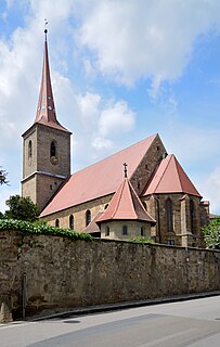 Sachsen bei Ansbach Place in Bavaria, Germany