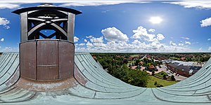 St. Ansgari Kirche in Hage 360° Ansicht