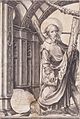 St Andrew, Design for a Stained Glass Window, nga Hans Holbein i Riu (rr.1519)