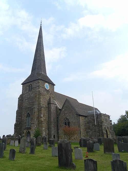 The church of St Peter and St Paul