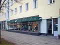 Stationer′s shop at ulica Obroncow Wybrzeza, Gdynia