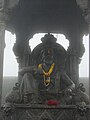 Statue of Shivaji at the spot where his rajyabhishek took place.