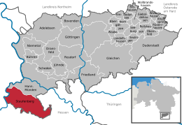 Staufenberg - Carte