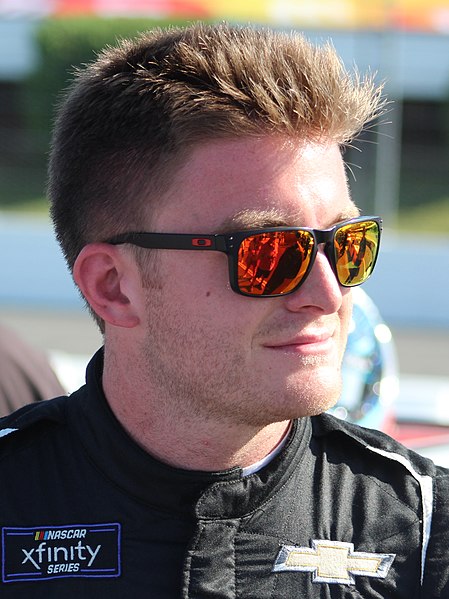 Parsons at Pocono Raceway in 2022