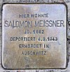 Stolperstein Bamberger Str 31 (Schöb) Salomon Meissner.jpg