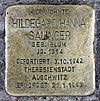 Stolperstein Knesebeckstr 86 (Charl) Hildegard Hanna Salinger.jpg
