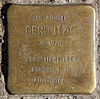 Stolperstein Reichenberger Str 181 (Kreuzb) Gerd Itzig.jpg