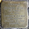 Stolperstein Seelingstr 21 (Charl) Johanna Visser.jpg