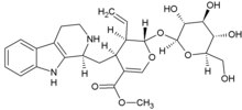 Struktur von Strictosidin