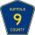 County Route 9-markering