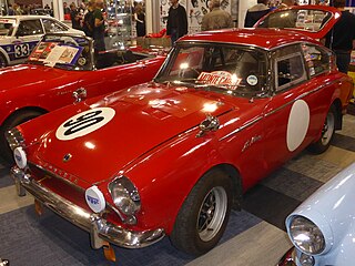 Sunbeam Alpine Harrington Le Mans (1961-63) (24524774928).jpg