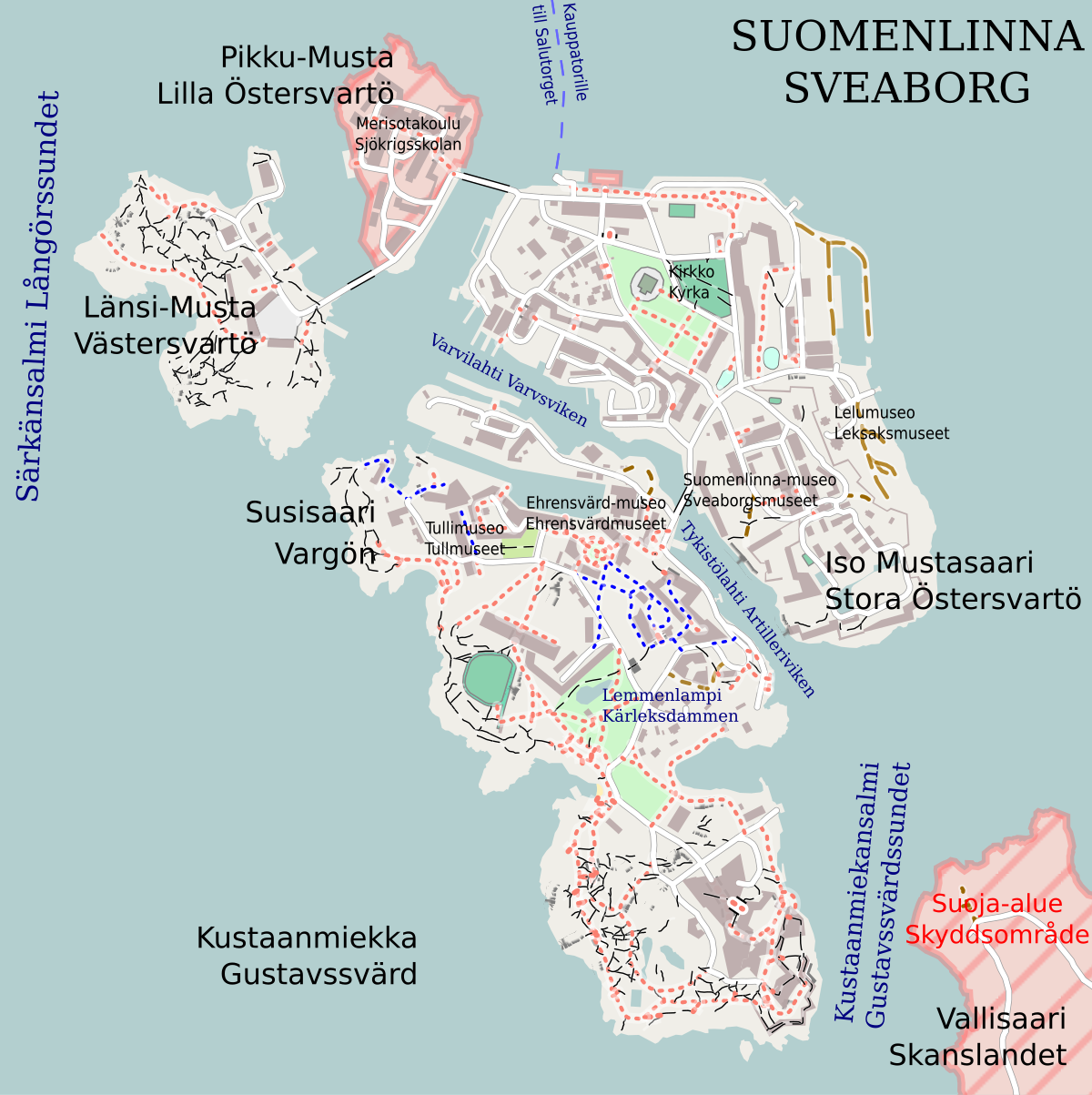 Top 55+ imagen suomenlinna kartta