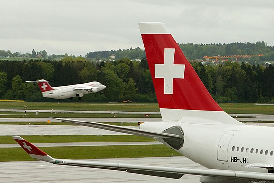 Swiss airplanes, Zürich