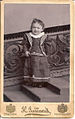 Child on Stairs - Cieszyn circa 1896
