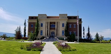 New Teton County Courthouse (built in 2009)
