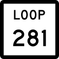 File:Texas Loop 281.svg