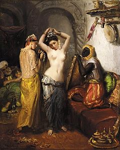 Théodore Chassériau - Harem'in içi - 1854