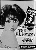 Thumbnail for File:The Runaway (1926) - 1.jpg