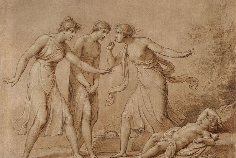 File:The Three Graces Find Amor by Heinrich Friedrich Füger, 1815, drawing.jpg