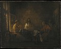 The supper at Emmaus, pupil of Rembrandt, 1660-1661, Louvre, Paris.jpg