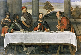 <i>Supper at Emmaus</i> (Titian) Painting by Titian